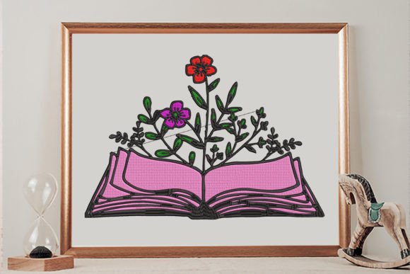 Book and Flower