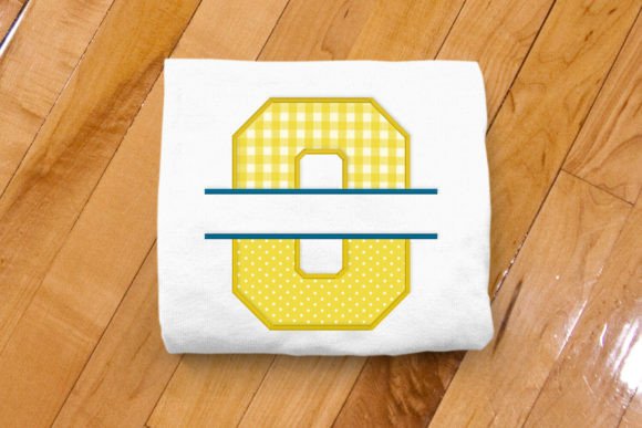 Varsity Letter O Split Applique